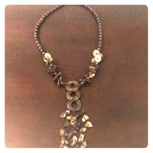 Tribal Coconut 🥥 Shell Necklace